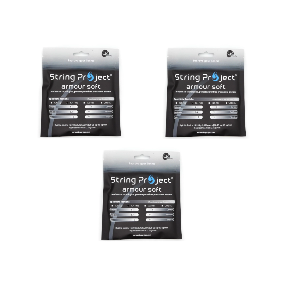 String Project Armour Soft – Paquete de 3 Bobinas de 12,5mt String Project Armour Soft – Paquete de 3 Bobinas de 12,5mt