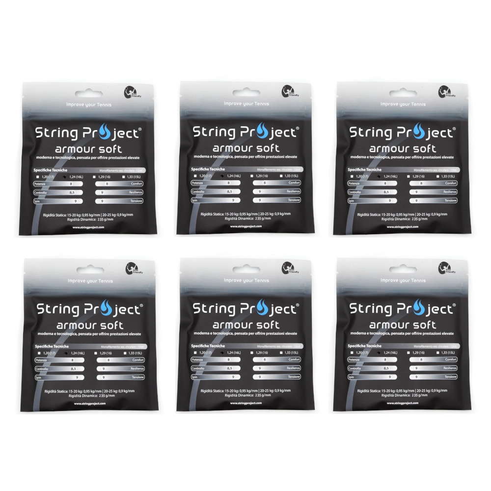String Project Armour Soft – Paquete de 6 Bobinas de 12,5mt