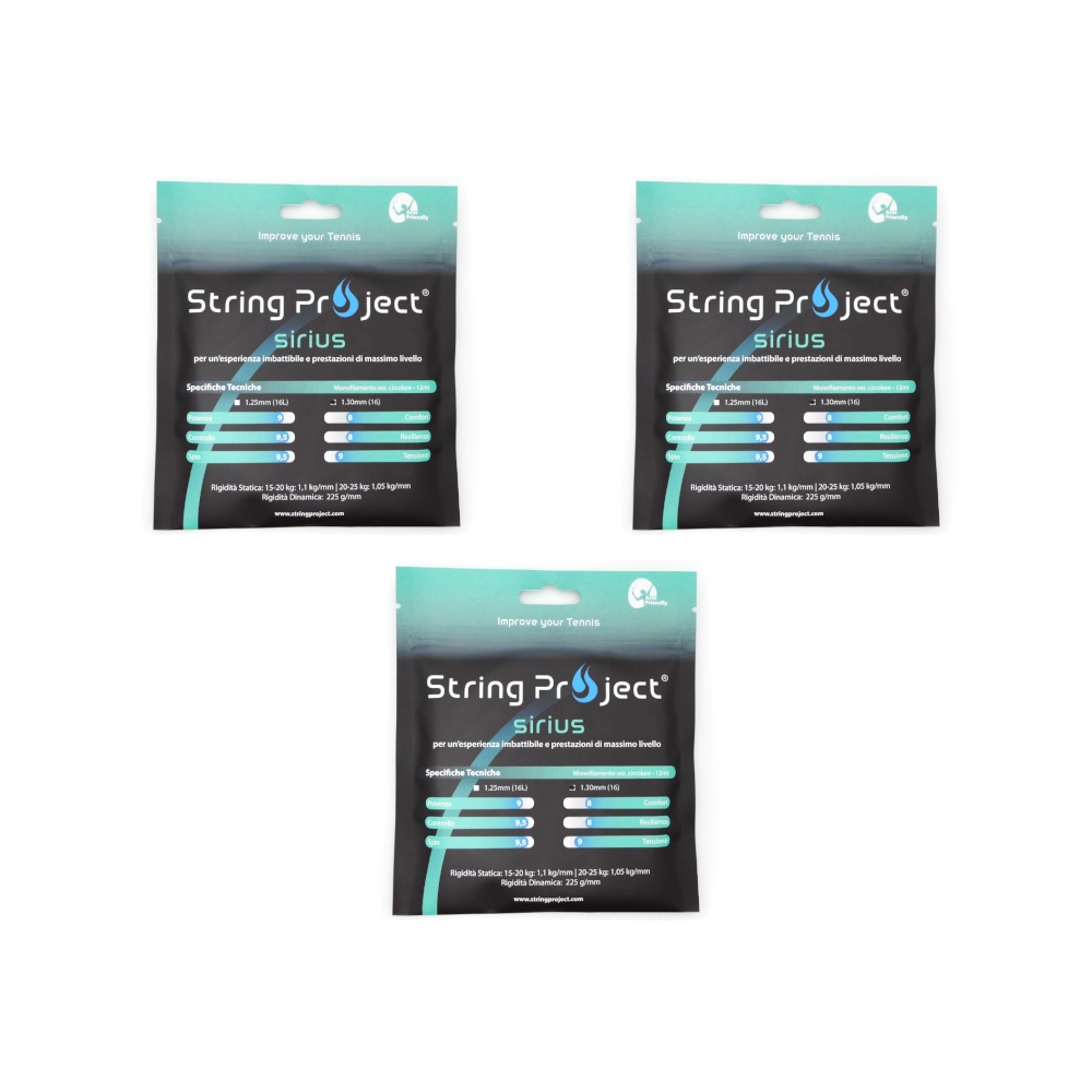 String Project Sirius – Paquete de 3 Bobinas de 12,5mt